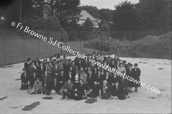 GROUP OF LEGIONAIRES AT THORNHILL CONVENT